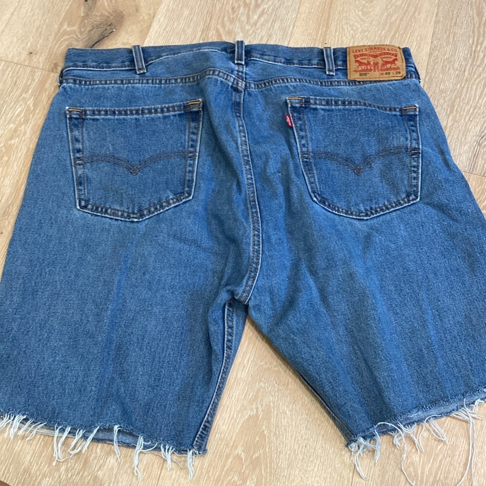 Levi's Classic Blue Jean Shorts